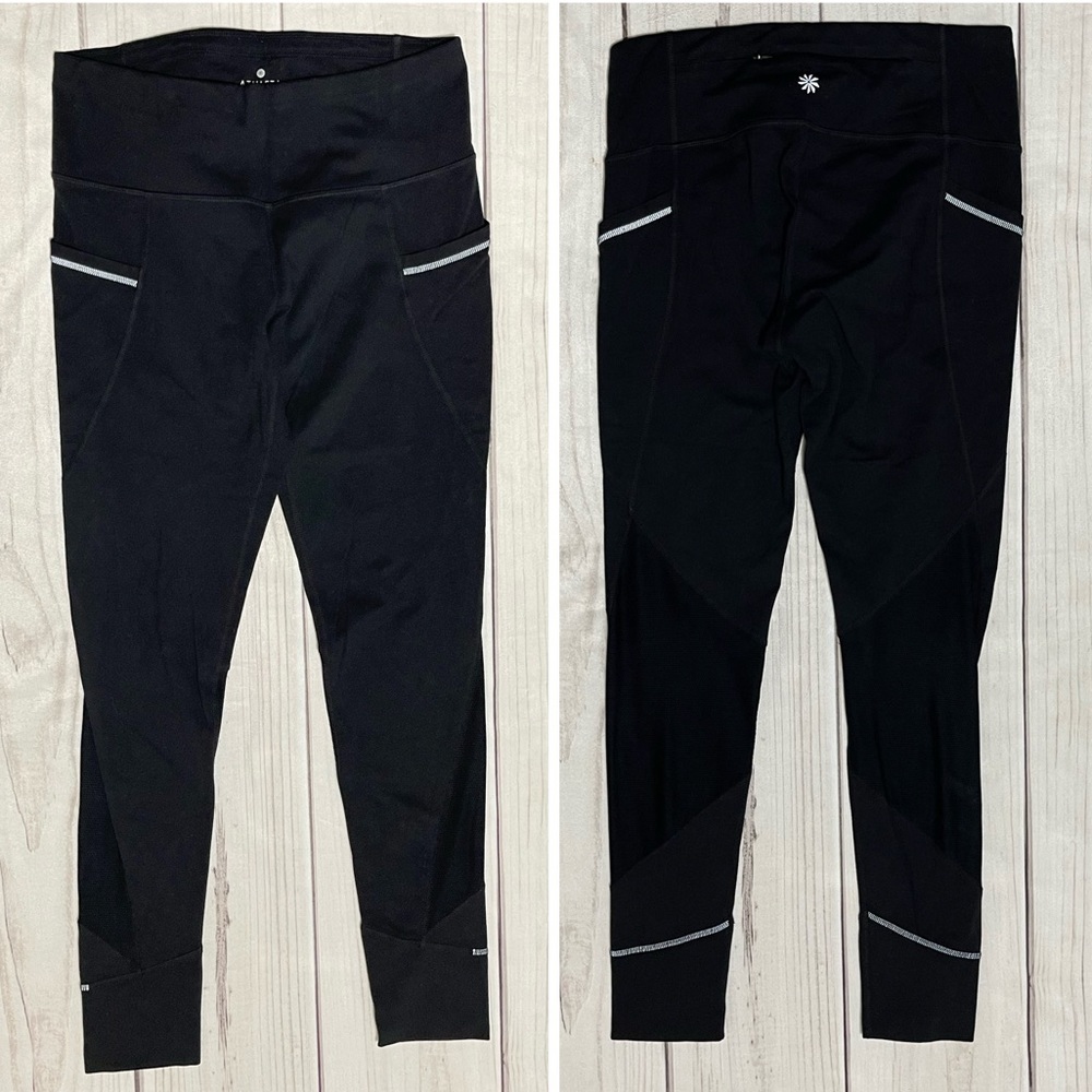 Athleta black activewear leggings size S